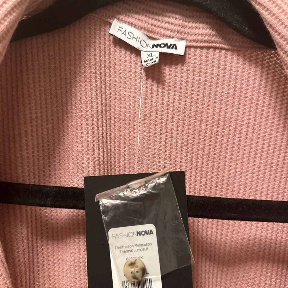 Fashion Nova Blush Pink Jumpsuit - Picture 4 of 4